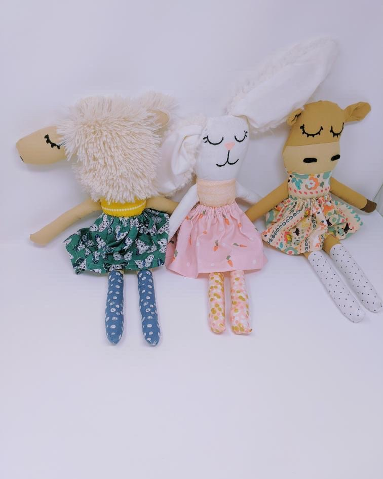Pops of Whimsy Doll - Llama