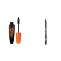 Rimmel Scandaleyes Mascara, Extreme Black, 0.41 Fl Oz (Pack of 1) &amp; Rimmel Scandaleyes Waterproof Gel Eye Liner Pencil, Black