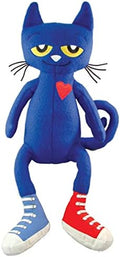 MerryMakers Pete the Cat Plush Doll, 14.5-Inch , Blue