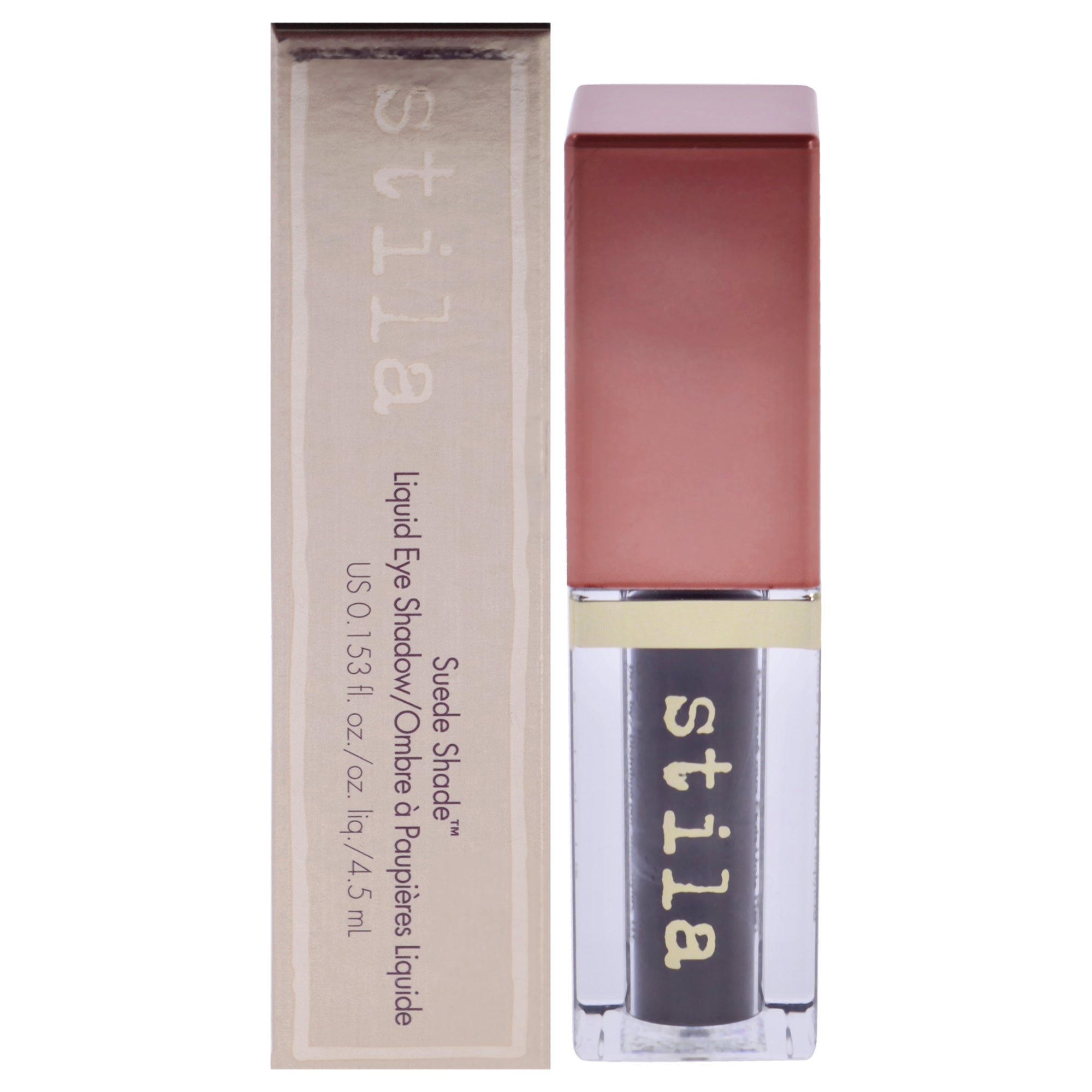 Suede Shade Liquid Eyeshadow - Sheer Pewter by Stila for Women - 0.153 oz Eye Shadow