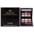 Velveteen Eyeshadow Palette - 55 Shades of Love by GA-DE for Women - 0.286 oz Eye Shadow